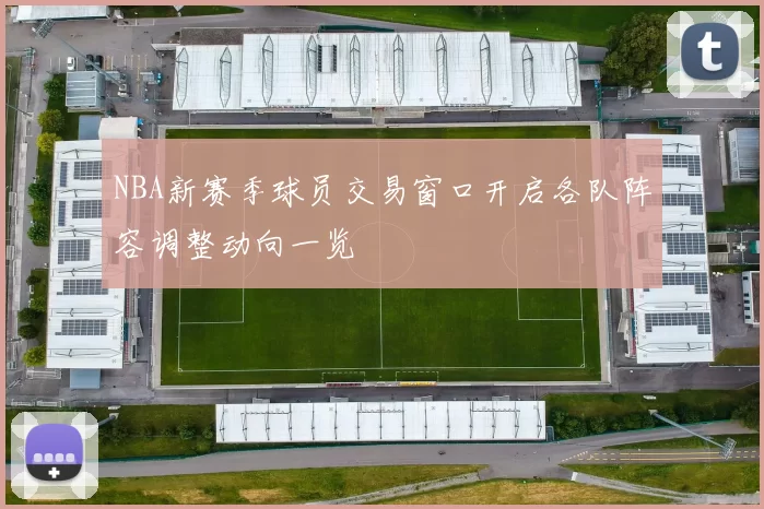 NBA新赛季球员交易窗口开启各队阵容调整动向一览