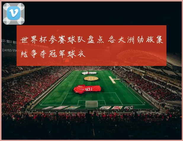 世界杯参赛球队盘点 各大洲劲旅集结争夺冠军球衣
